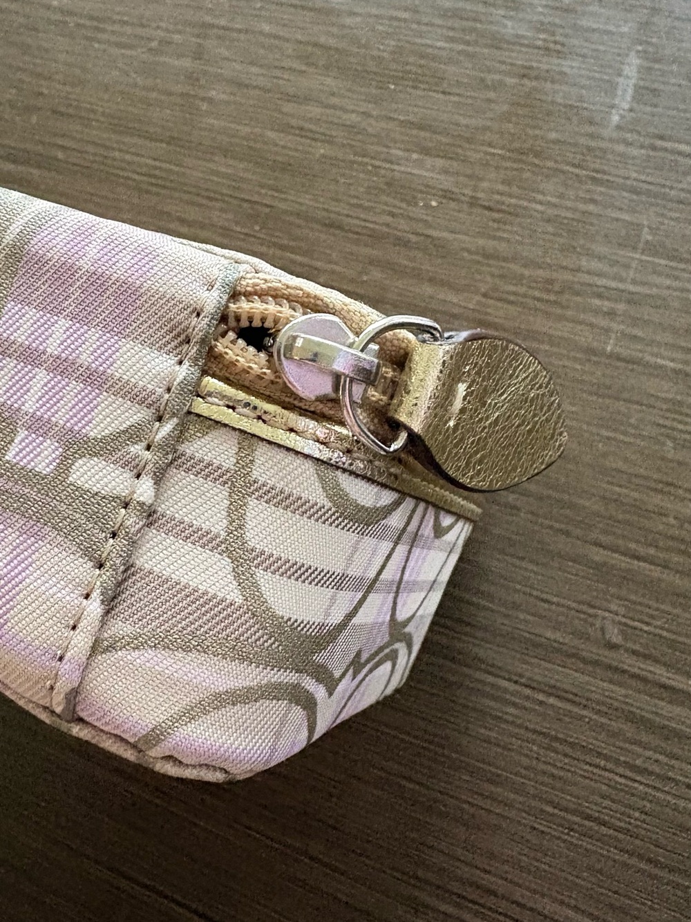 COACH Lavender Madras Plaid Jewelry Box, NWT - Picture 12 of 12